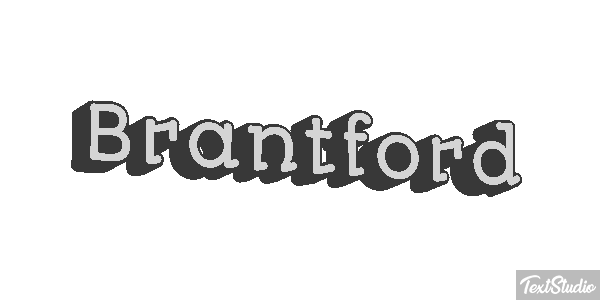 Brantford Effetto testo