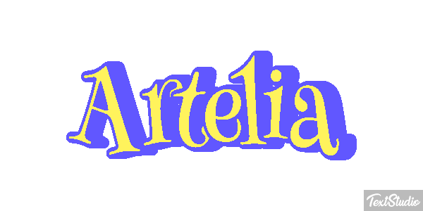 Artelia Texteffekt