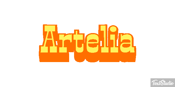 Artelia Texteffekt