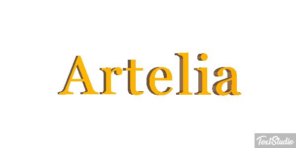 Artelia Texteffekt