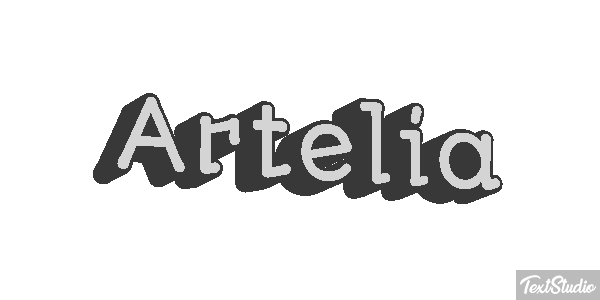 Artelia Texteffekt