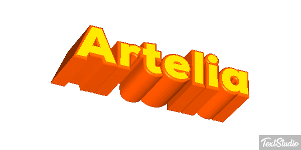 Artelia Texteffekt