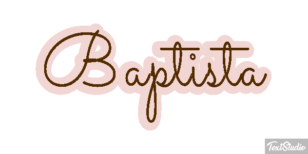 Baptista Текстовый эффект