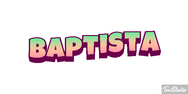 Baptista Текстовый эффект