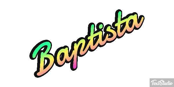 Baptista Текстовый эффект