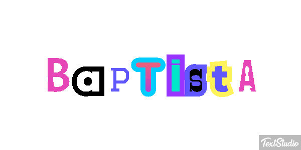 Baptista Текстовый эффект