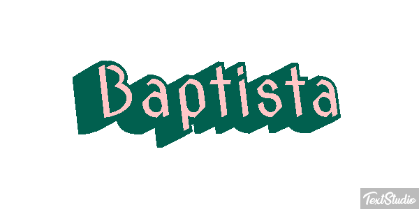 Baptista Текстовый эффект