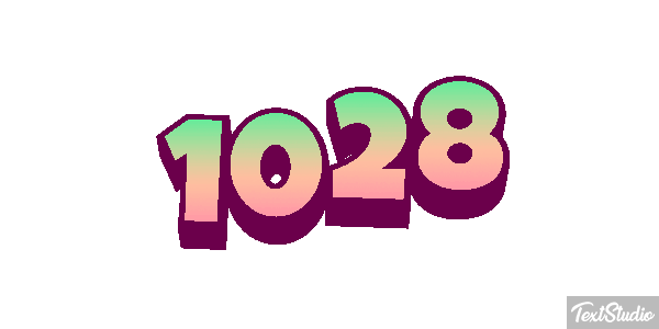 1028 Text effect
