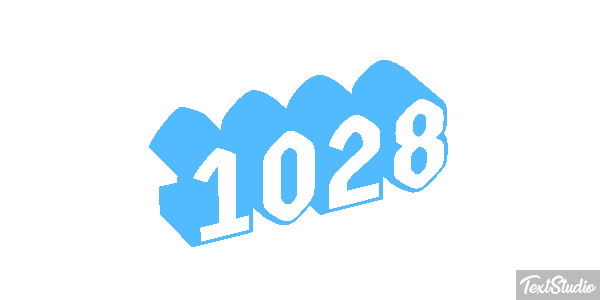 1028 Text effect