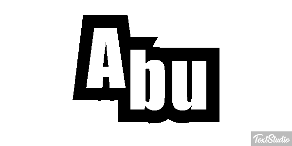 Abu Текстовый эффект