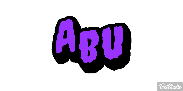 Abu Текстовый эффект