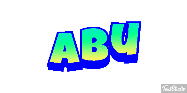 Abu Текстовый эффект