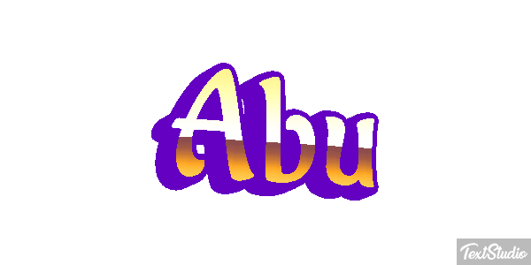 Abu Текстовый эффект