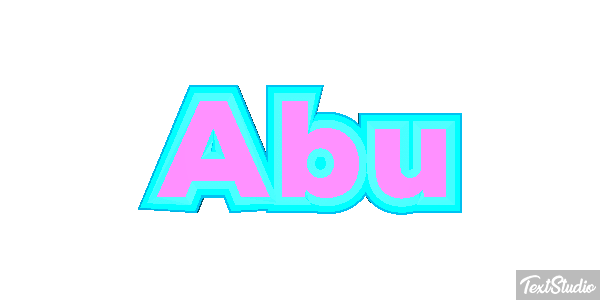 Abu Текстовый эффект