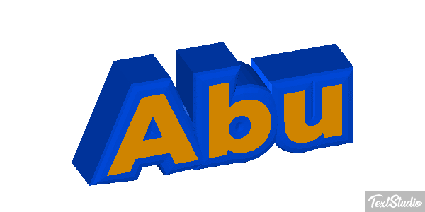 Abu Текстовый эффект