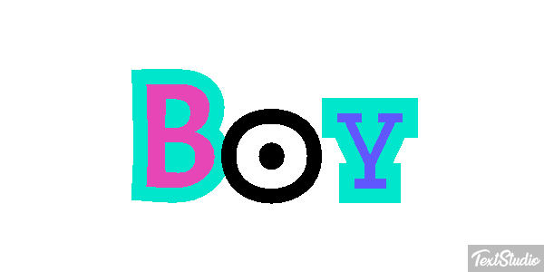 Boy Efekt tekstowy