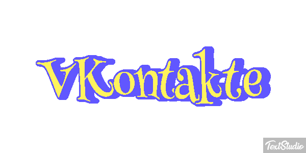 VKontakte Effetto testo