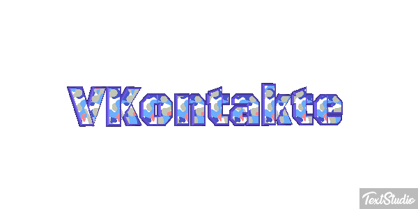 VKontakte Effetto testo