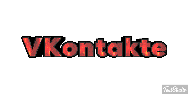 VKontakte Effetto testo