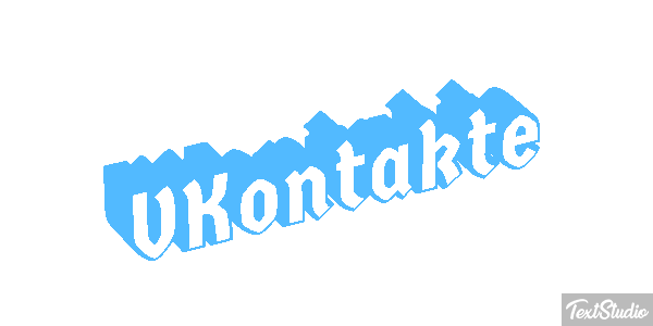 VKontakte Effetto testo