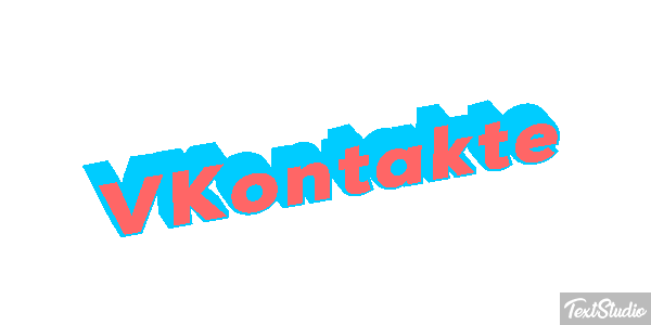 VKontakte Effetto testo