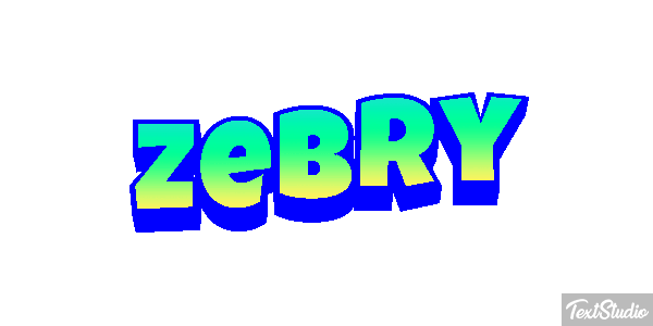 Zebry テキスト効果