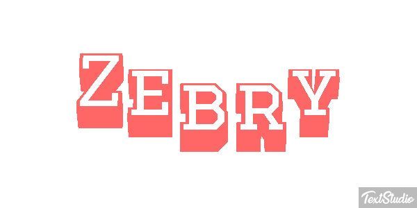 Zebry テキスト効果