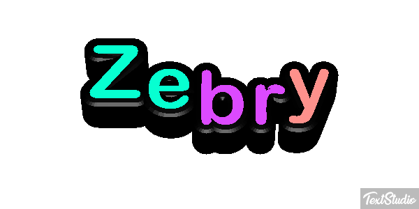Zebry テキスト効果
