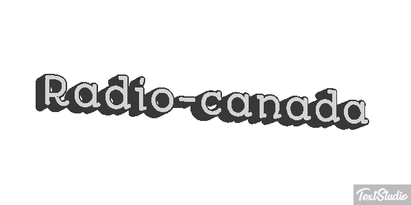Radio-canada Effet de texte
