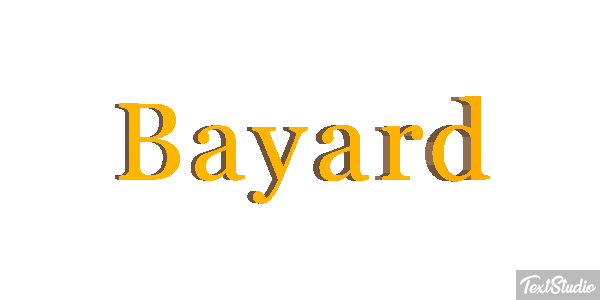 Bayard Texteffekt