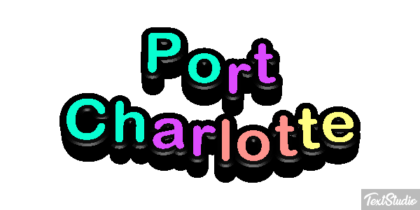 Port Charlotte Effetto testo