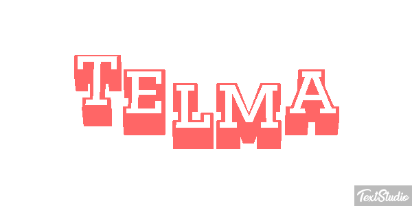 Telma Efecto de texto