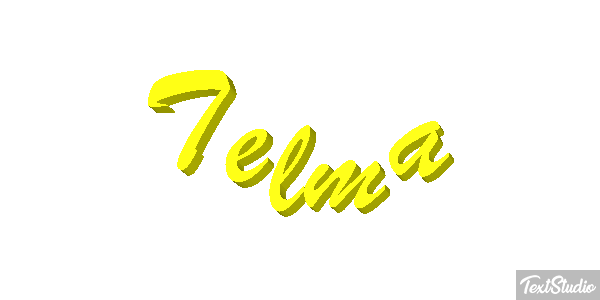 Telma Efecto de texto