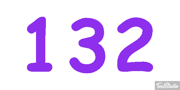 132 Text effect