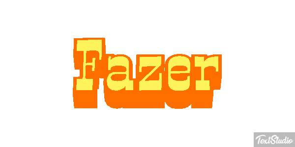 Fazer Texteffekt