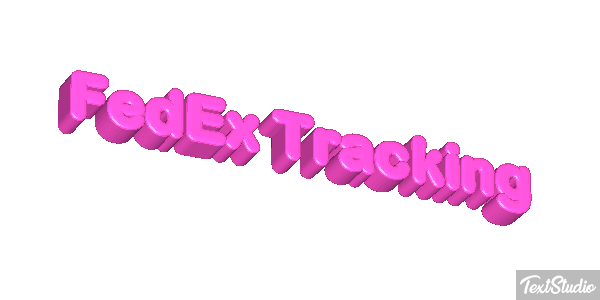FedEx Tracking テキスト効果