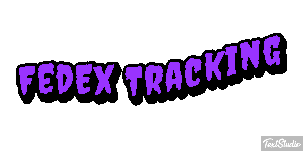 FedEx Tracking テキスト効果