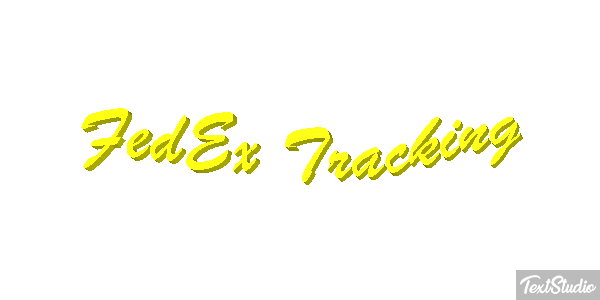 FedEx Tracking テキスト効果