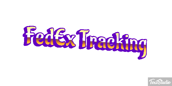 FedEx Tracking テキスト効果