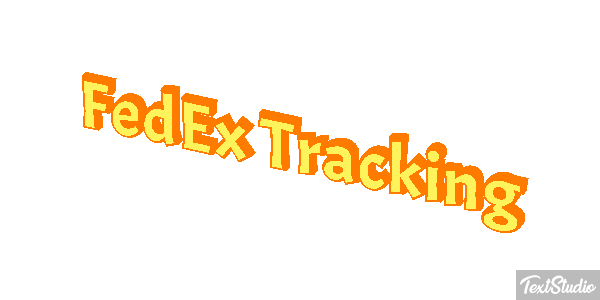FedEx Tracking テキスト効果