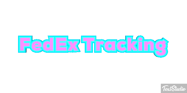 FedEx Tracking テキスト効果