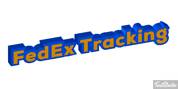 FedEx Tracking テキスト効果