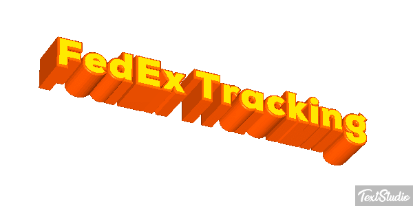 FedEx Tracking テキスト効果