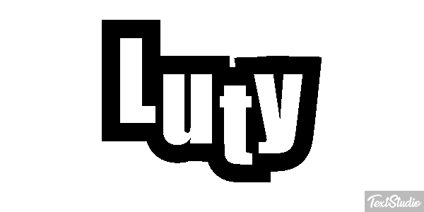 Luty Efekt tekstowy