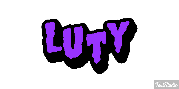 Luty Efekt tekstowy