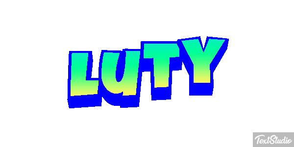 Luty Efekt tekstowy