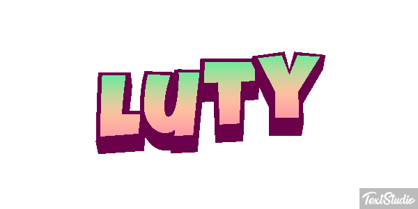 Luty Efekt tekstowy