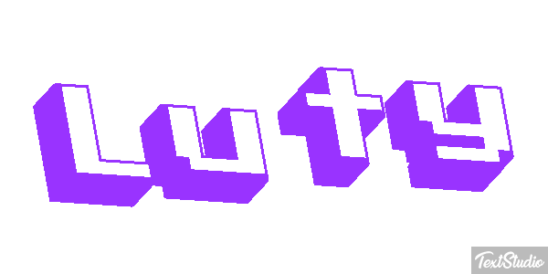 Luty Efekt tekstowy
