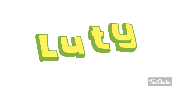 Luty Efekt tekstowy