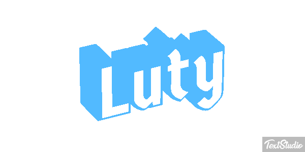 Luty Efekt tekstowy
